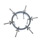 Stainless steel Metal Anal Plug hollow Spreader Vaginal Dilator Clamp Speculum Mirror Adjustable Size  BDSM restraint Sex Toy
