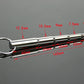 Stainless steel huge penis plug urethral dilator stick clitoris massager sex toys for men