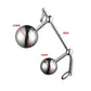 Stainless steel metal ball Male anal plugbutt plug erotic sex slave products with cock rings penis ring AC612