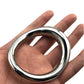 Stainless steel penis bondage lock cock Ring Heavy Duty male metal Ball Scrotum Stretcher Delay ejaculation BDSM Sex Toy men