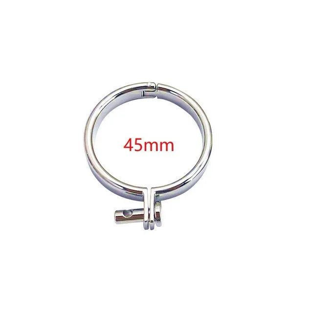 Stainless steel penis lock Bird Chastity cage cock ring urethral plug sound metal slave bondage restraint belt sex toy male