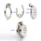 Stainless steel short Chastity cage urethral sound metal penis lock ring stretcher BDSM bondage sadism restraint sex toy for man