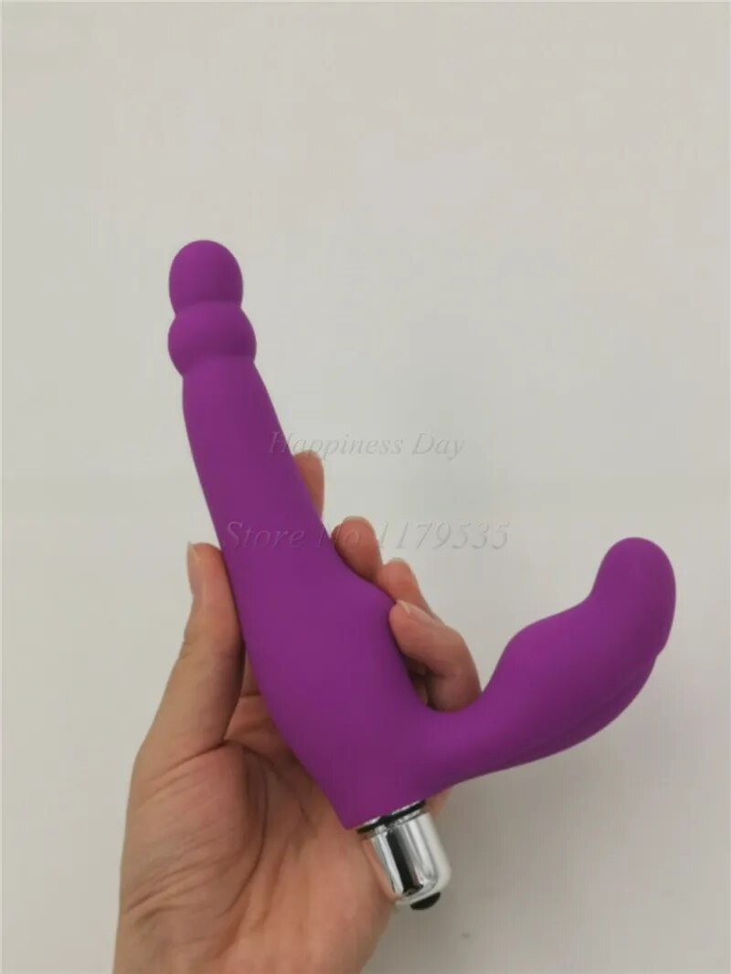 Strapon Dildo Vibrator for Women Anal Vibrator Vaginal Massage Clitori –  GXLOCK Store