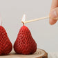 Strawberry Candle Cute Low Temperature Drops Wax Couples Flirtatious Sex Toys Adult Game Adult Game Cute Aromatherapy Candle