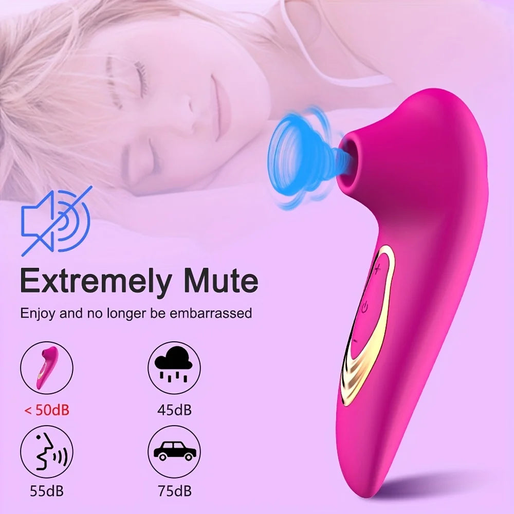 Suction Vibrator Sex Machine Enhance Intimate Experience with Special Suction Licking Breast Masturbation Sex Toys for Couples