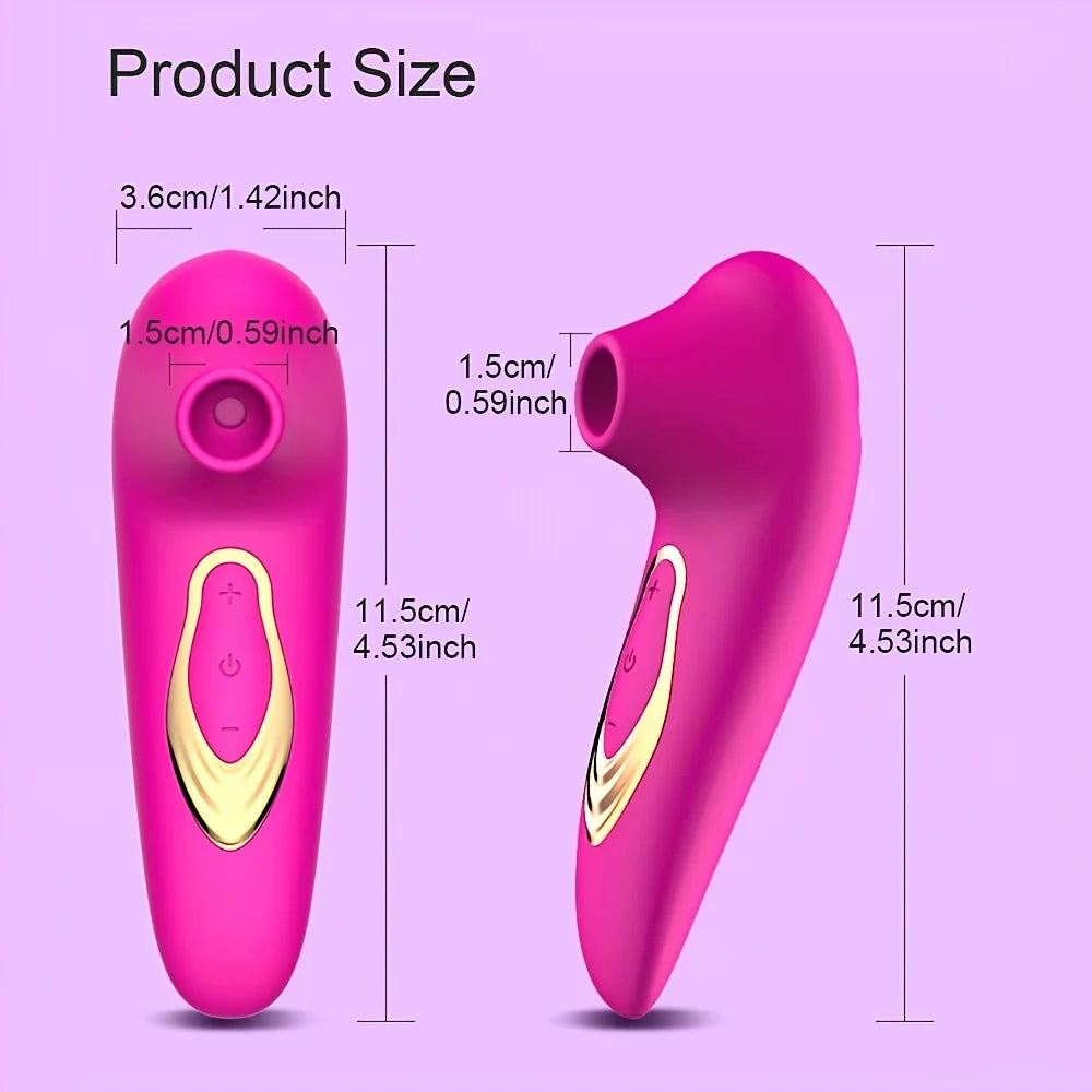 Suction Vibrator Sex Machine Enhance Intimate Experience with Special Suction Licking Breast Masturbation Sex Toys for Couples