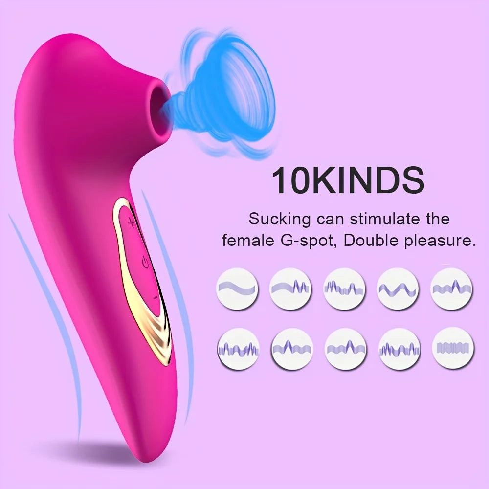 Suction Vibrator Sex Machine Enhance Intimate Experience with Special Suction Licking Breast Masturbation Sex Toys for Couples