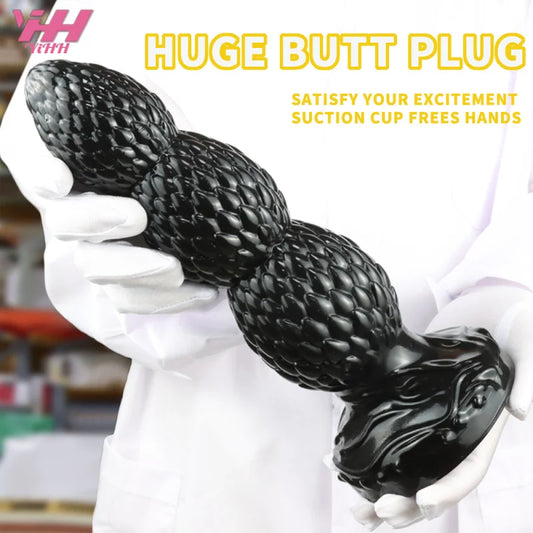 Super Big Anal Plug Butt Plug Unisex Huge Buttplug Sex Toys For Women Men Waterproof Thick Anal Beads Anus Dilator Big Dildos