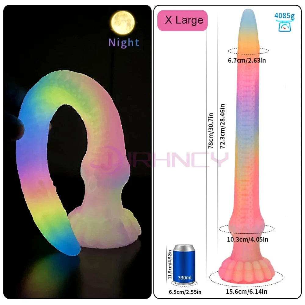 Super Huge Anal Plug 30 Inch Long Butt Plug Platinum Liquid Silicone Anal Plug Sex Toys For Women Men Big Buttplug Sex Shop