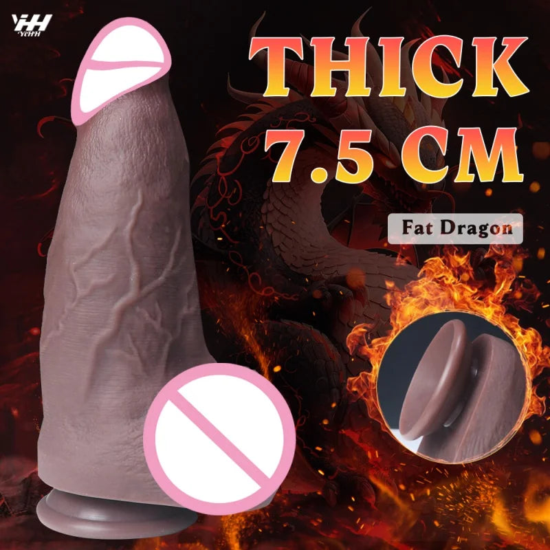 Super Huge Dildo Realistic Penis Soft Silicone Big Dick with Suction Cup Cock Anal Plug Sex Toy for Women Men Lesbian Aldult 18