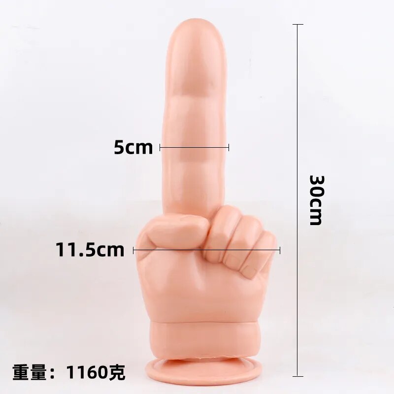 Super Huge Finger Fist Anal Plug Sucker Big Butt Dildo Prostate Massager Vagina Anus Expansion Adult Sex Toys For Men Women Gay