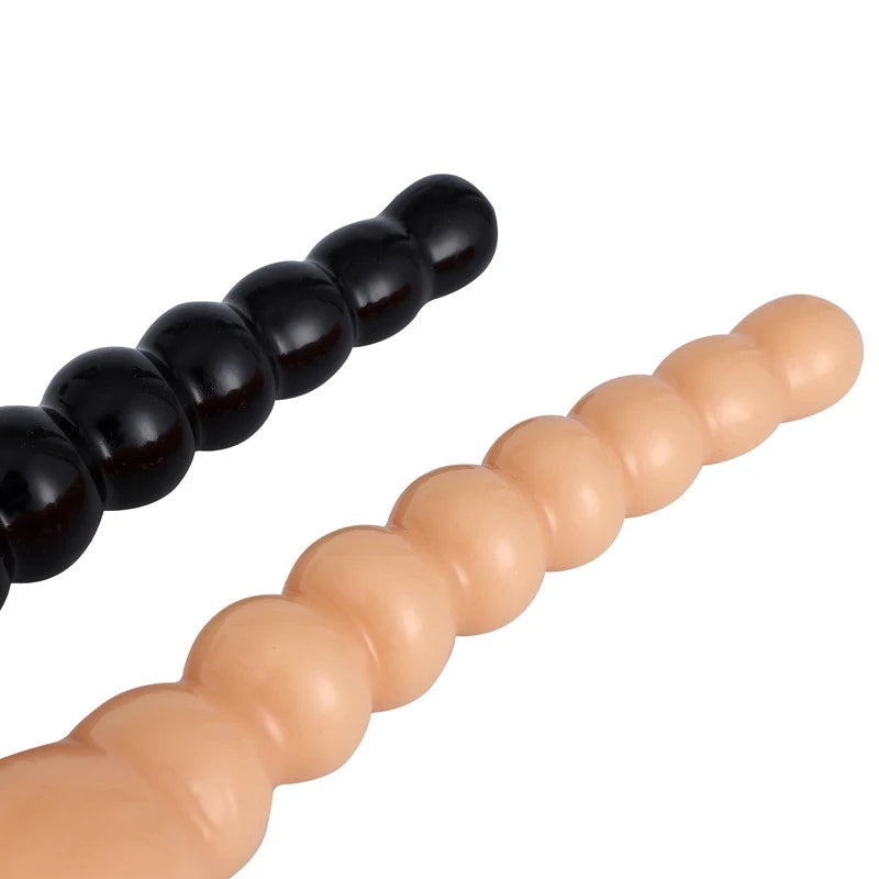 Super Long Anal Plug Anal Beads Big Dildo Prostate Massager Soft Silicone Butt Plugs Erotic Adult Sex Toys For Women Men Gay