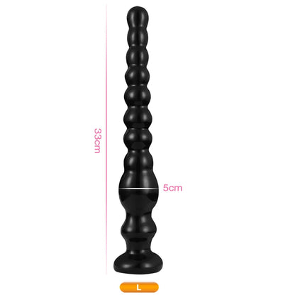 Super Long Anal Plug Anal Beads Big Dildo Prostate Massager Soft Silicone Butt Plugs Erotic Adult Sex Toys For Women Men Gay