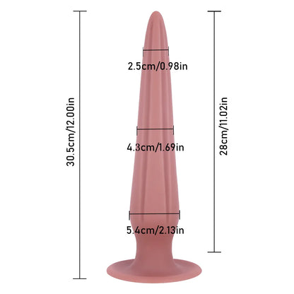 Super Long Anal Plug Liquid Silicone Anal Butt Plug Adult Sex Toy Pros –  GXLOCK Store