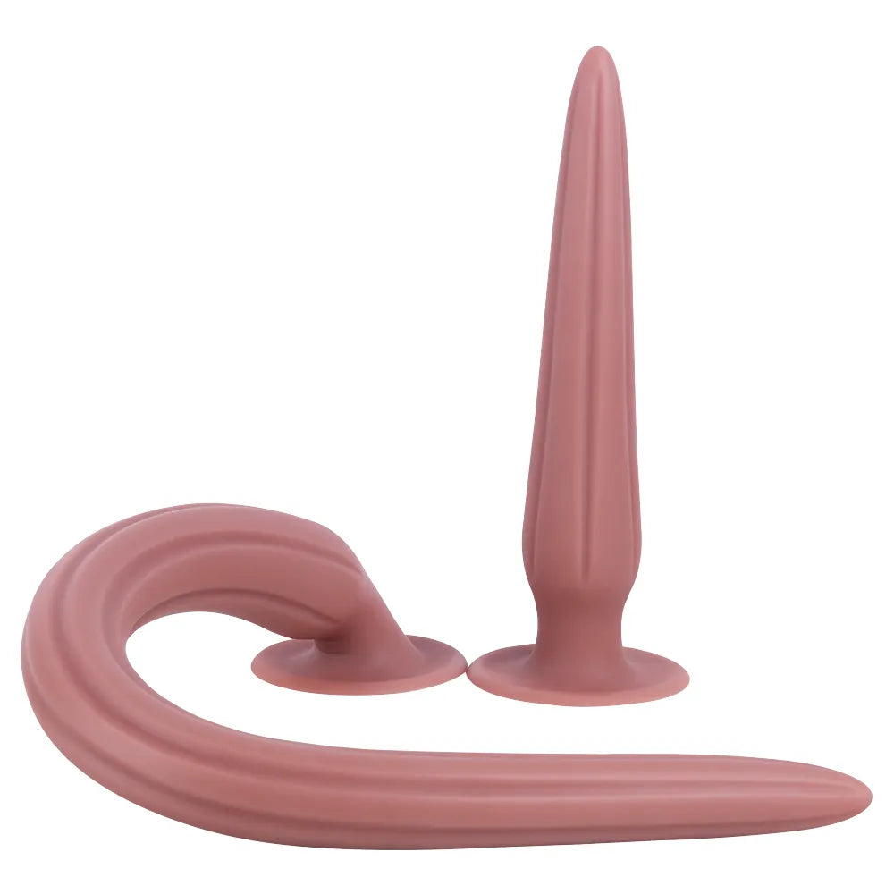 Super Long Anal Plug Liquid Silicone Anal Butt Plug Adult Sex Toy Pros –  GXLOCK Store