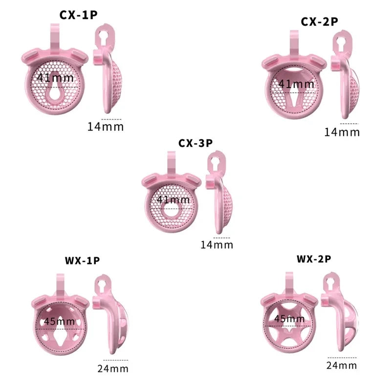 Super Micro Penis Lock Cock Cage Sissy Male Chastity Device with 5 Size Rings Sex Pancake 정조대 Sexy Toys for Men Castidade Sissy