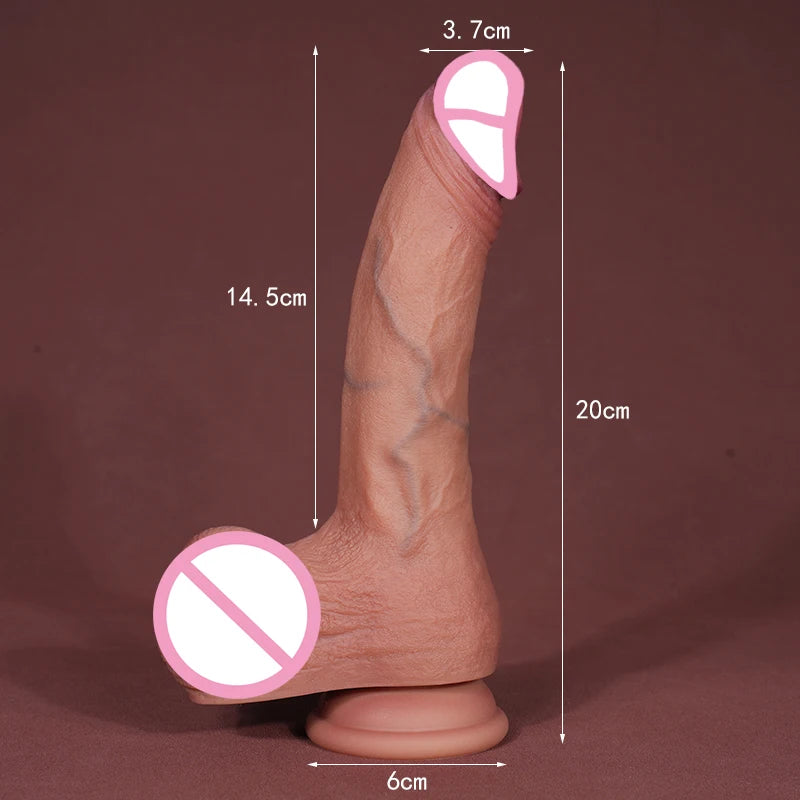 Super Real Feel Big Dildo For Women Dildos With Suction Cup Vaginal Anal Plug Couple Flirting Masturbation Adult Sexual Products