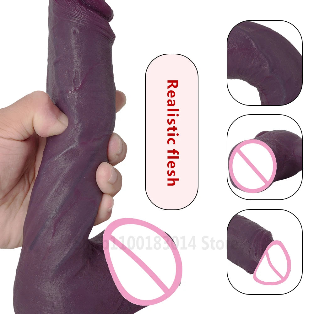 Super Real Penis Soft Dildo Realistic Big Dick Sex Toys for Women Vaginal Anal dildo Male Artificial Penis Strap on consolador