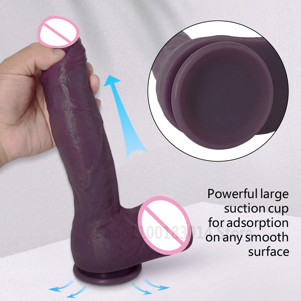 Super Real Penis Soft Dildo Realistic Big Dick Sex Toys for Women Vaginal Anal dildo Male Artificial Penis Strap on consolador