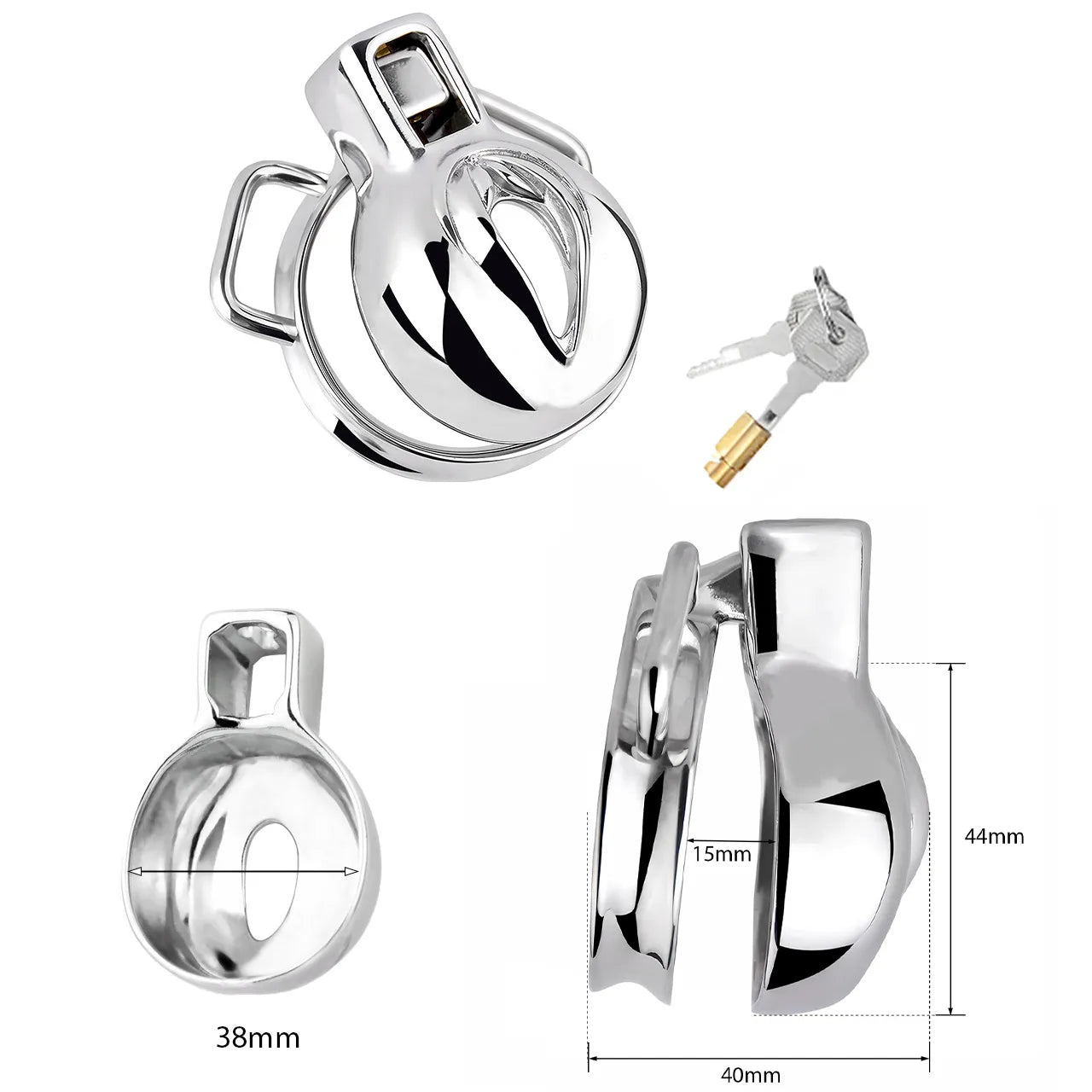 Super Small Chastity Cage for Sissy Toys정조대CB Lock콕링With Wearable Penis Rings Erotic Bondage Cock Cage Sex Toi for Man Chastity‬