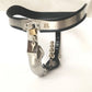T Back Type Male Chastity Belt Penis Sleeve Metal Cock Cage with Lock Device Anal Plug Sex Slave BDSM Underwear for Men