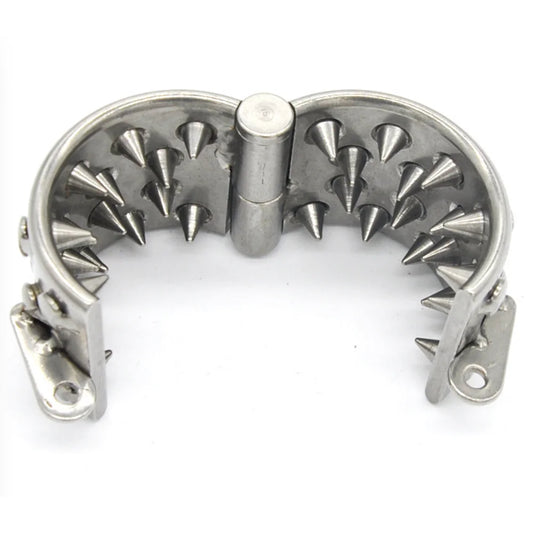 TEETH SHARP 2&4 ROWS Ring Scrotum Pendant Male Chastity Device Kalis Teeth Chastity Device Spiked Ring Male Ball Stretcher