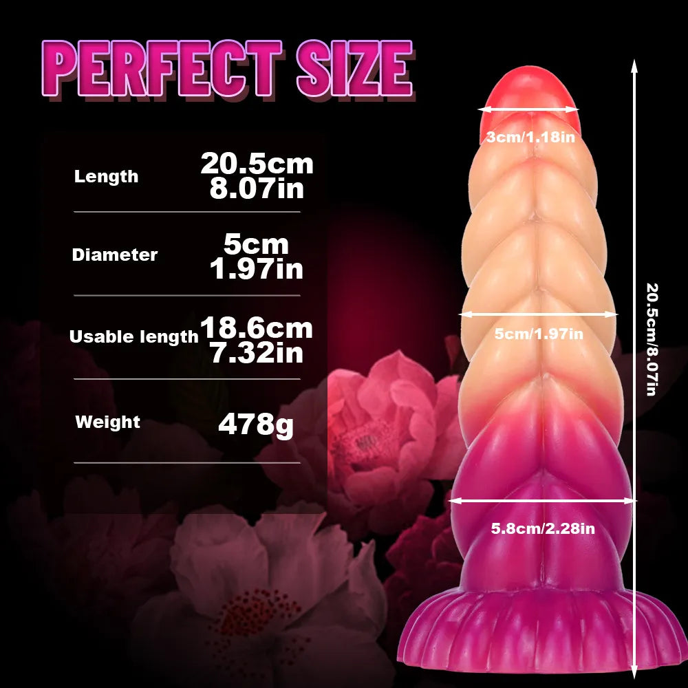 Thick Realistic Dildo Strong Suction Cup Dildo Prostate Massager Large Butt Plug Dragon Dildo Anal Strap on Sex Toys for Women