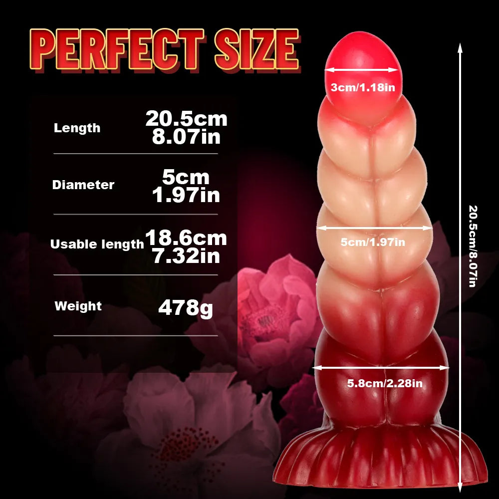 Thick Realistic Dildo Strong Suction Cup Dildo Prostate Massager Large Butt Plug Dragon Dildo Anal Strap on Sex Toys for Women