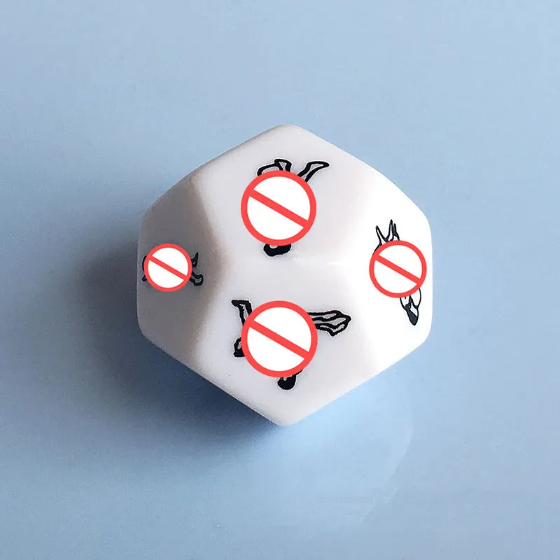 Toy Sex Dice 12 Side Erotic Craps Sex Glow Dice Letter Dice Glow Dice Sex Funny Adult Dice Games Sexy Romance Erotic Craps Toy