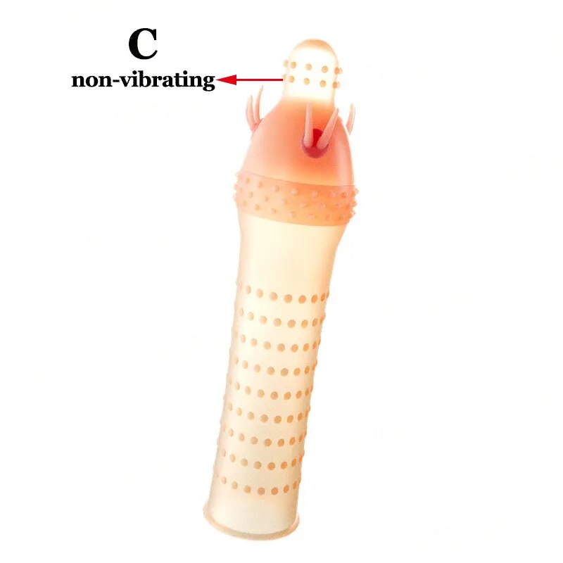 Ultrathin Massager Sleeve Vibrator Cock Ring