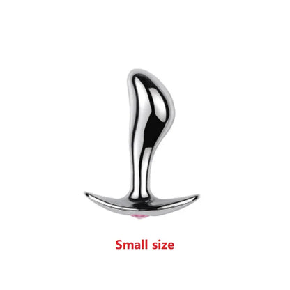 Underwear outdoor small medium large size metal anal beads butt plug dildo vaginal unisex insert sex toy for men women