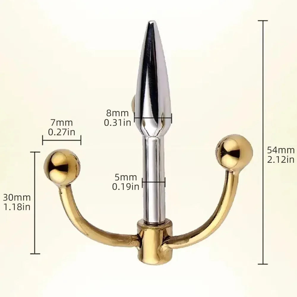 Urethral Dilator Penis Plug Insert Sounding Rods Adjustable Size Urethra Plug Sex Toys For Men Masturbators Horse Eye Stick BDSM