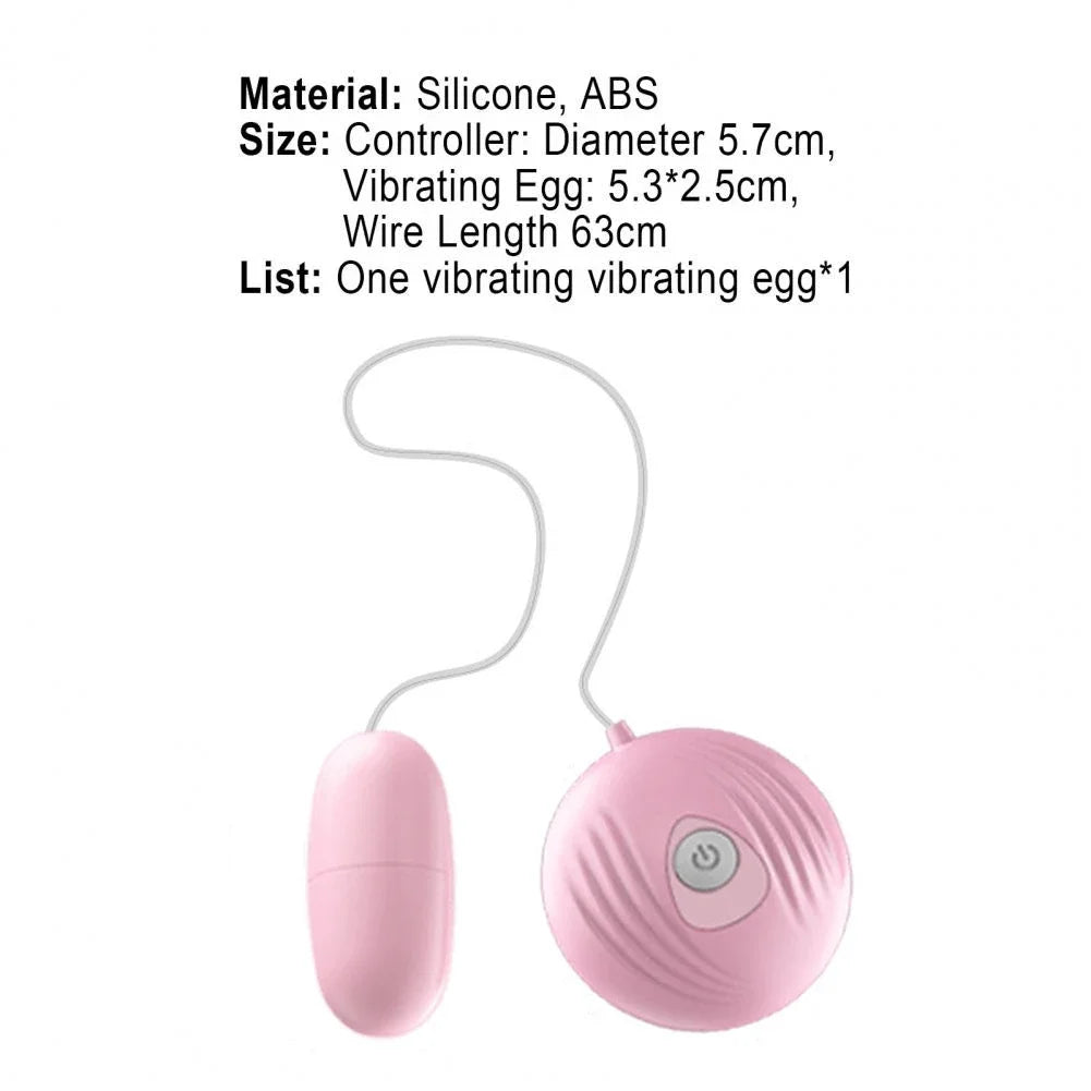 Vibrator for Women Sex Toys for Women Masturbators 7 Speeds Battery Waterproof Small Shell G-spot Massager Vibrating Egg