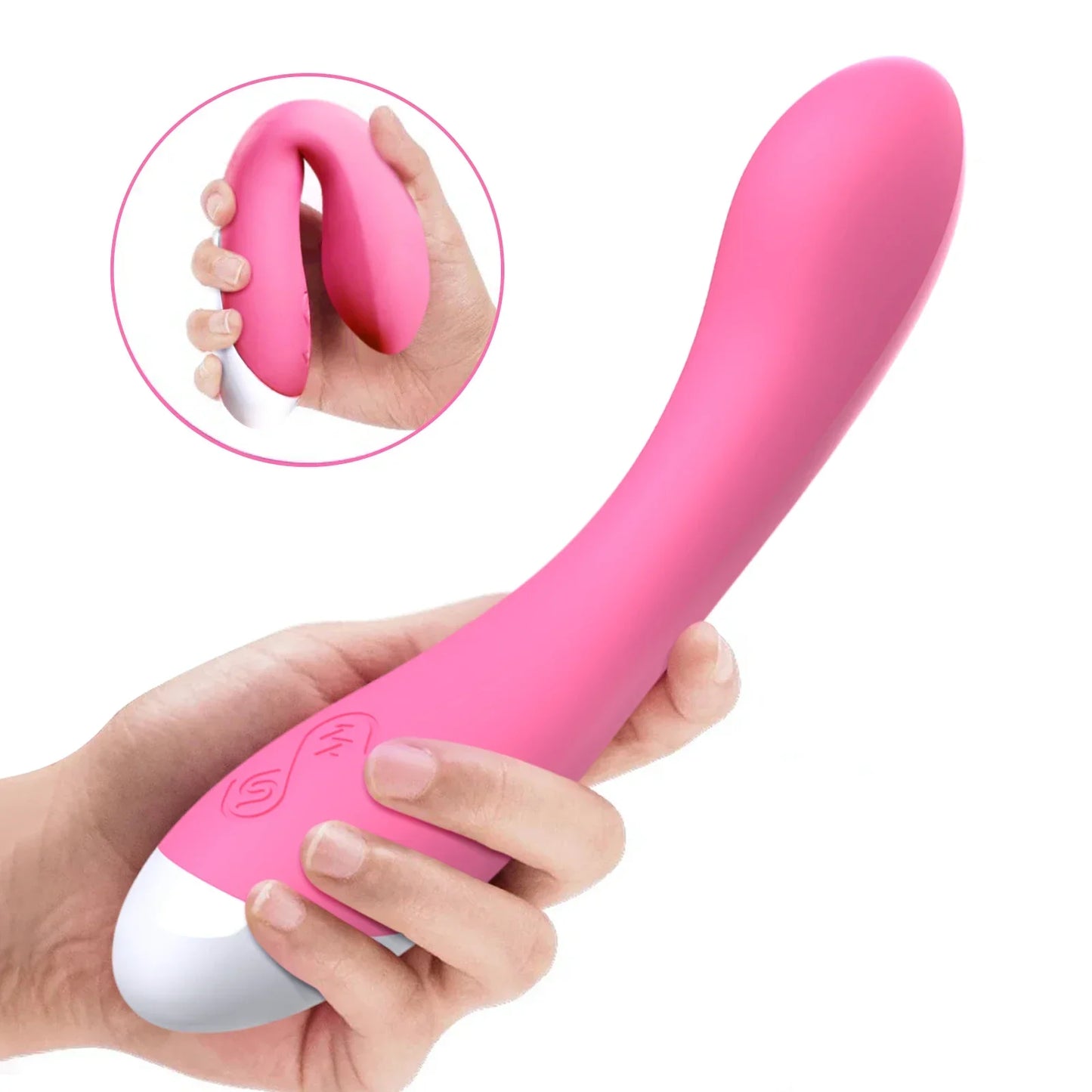 Vibrator for Women Soft Silicone Dildo 12 Modes Powerful G-spot Vibrators Vagina Massager Female Masturbation Adult Sex Toys