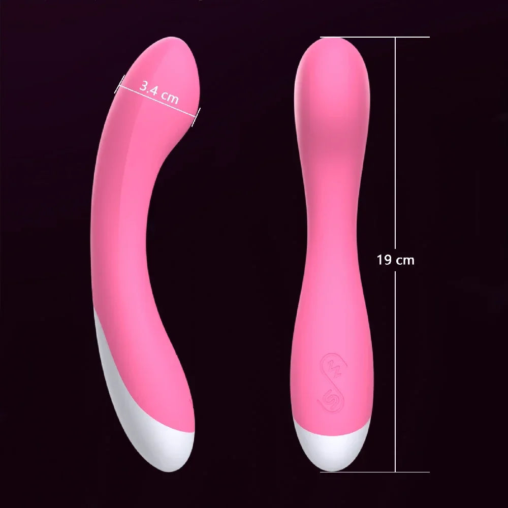 Vibrator for Women Soft Silicone Dildo 12 Modes Powerful G-spot Vibrators Vagina Massager Female Masturbation Adult Sex Toys