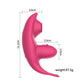 Wear Mini Vibrator for Women Lick Panties Clitoris Stimulator Remote Control App Bluetooth Vibrators for Female Adults Sex Toys