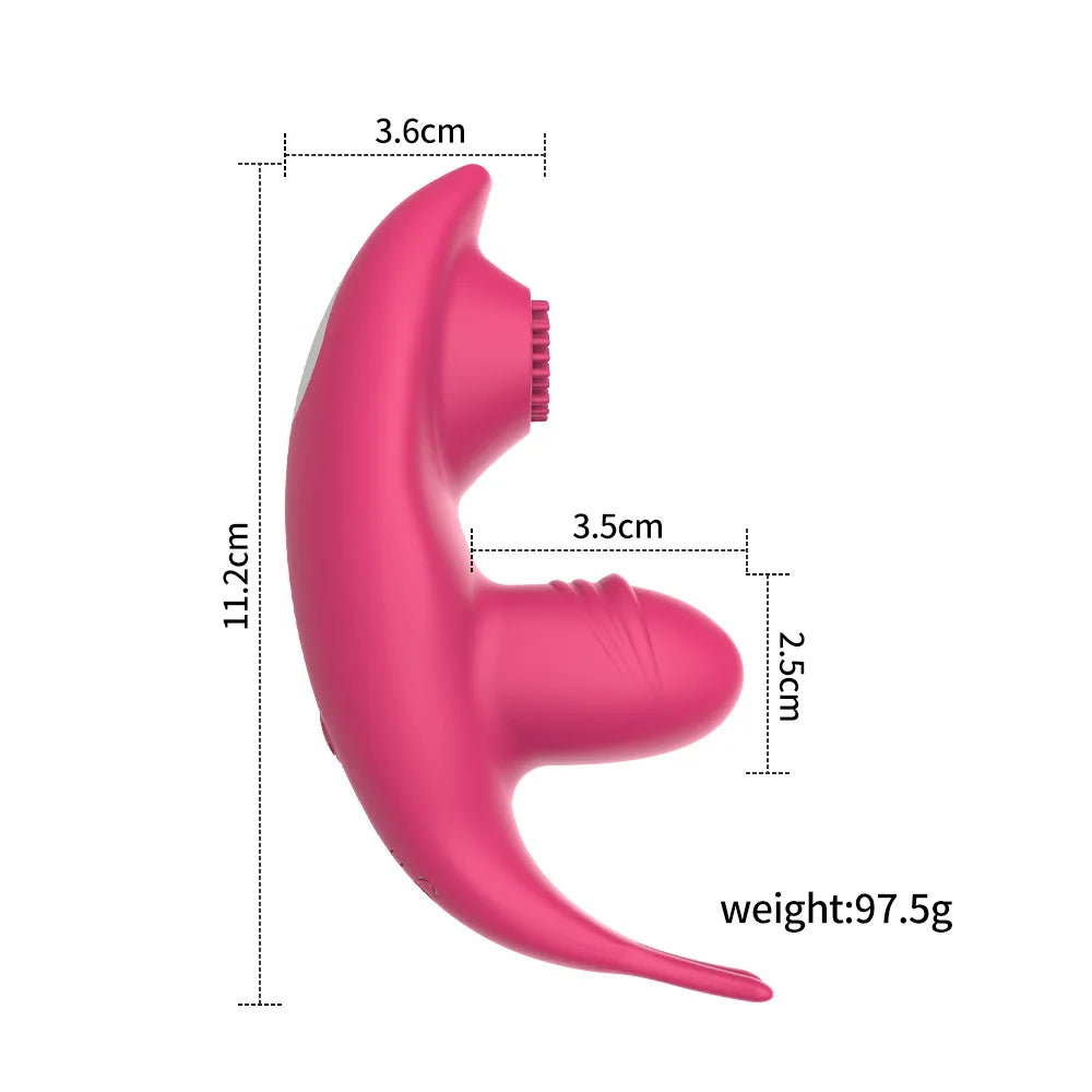 Wear Mini Vibrator for Women Lick Panties Clitoris Stimulator Remote Control App Bluetooth Vibrators for Female Adults Sex Toys