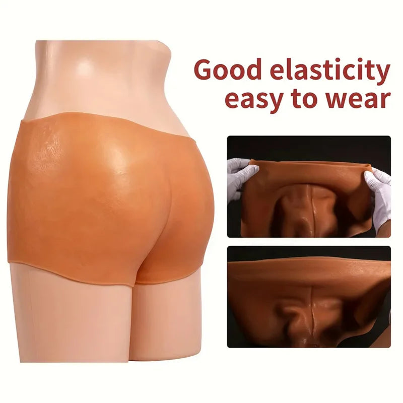 Wearable Penis Silicone Pants Realistic Solid Hollow Dildo Lesbian Strap-on Dildo Underwear Sex Toys For Women Men Tools 18