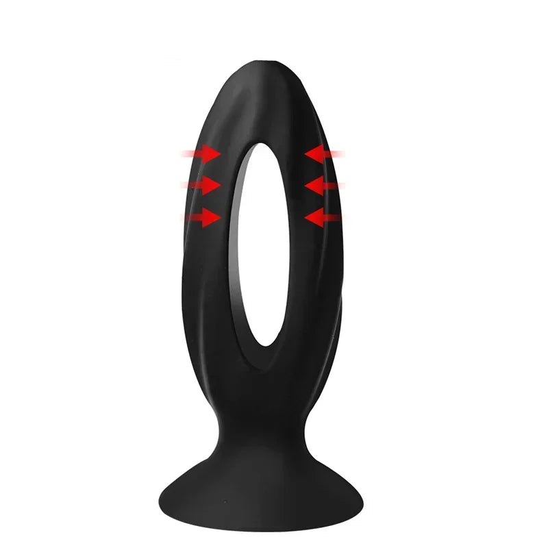 Wearable Silicone Anal Bead Butt Plug Prostate Massage Masturbation Sex Toys for Women Men Gay Adult Games Products 35/45/55 mm