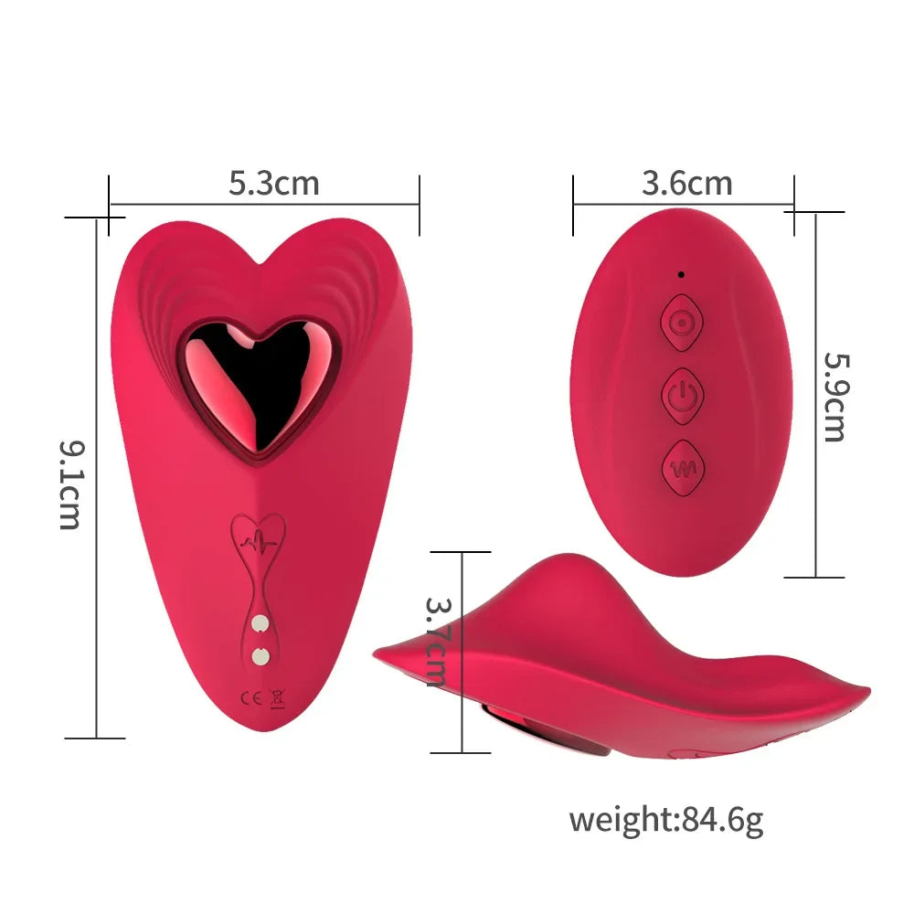 Wearable Vibrator for Women Clit Stimulator Wireless Bluetooth APP Control Magnetic Wear Vibrating Female Masturbator Sex Toys