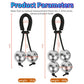 Weight-Bearing Penis Ring Falling Ball Erection Enlargement Ejaculation Delay Trainer Penis And Scrotum Restraint Ring Men'S Toy