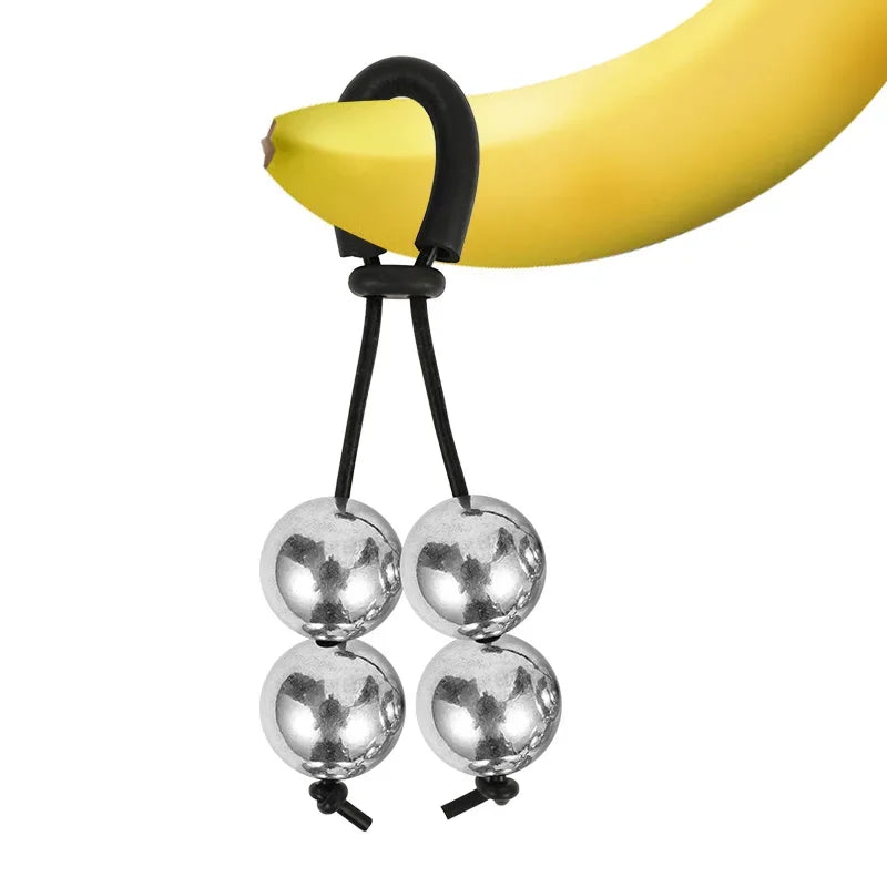 Weight-Bearing Penis Ring Falling Ball Erection Enlargement Ejaculation Delay Trainer Penis And Scrotum Restraint Ring Men'S Toy