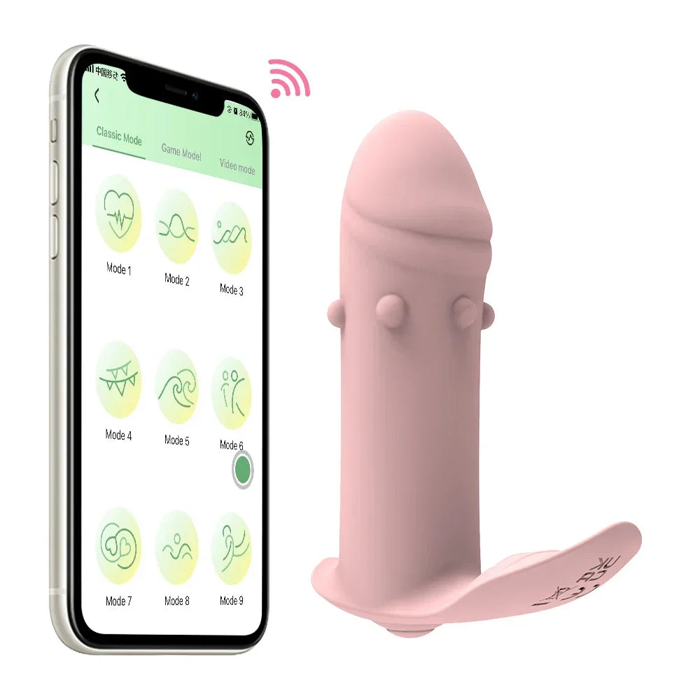 Wireless Bluetooth APP Dildo Vibrator for Women Clitoris Stimulator G Spot Massager Wear Vibrating Egg Sex Toys for Women Adults