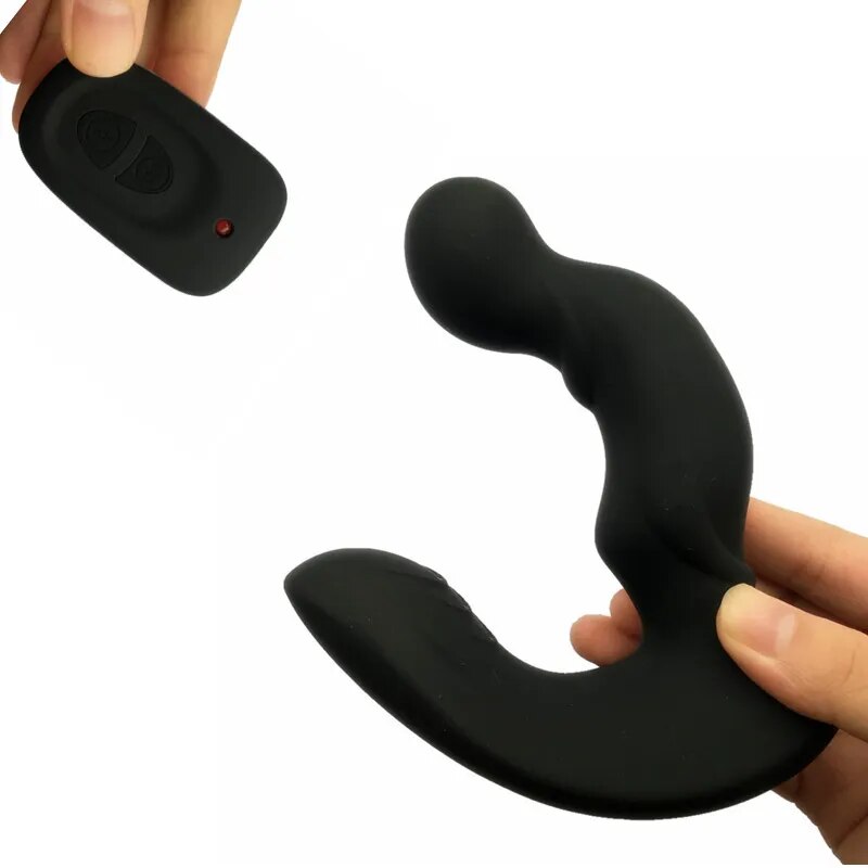 Wireless Remote Control Male Prostata Massage Anal Vibrating Sex Toys for Men,Double Motor Vibrator Butt Plug G Spot Stimulator