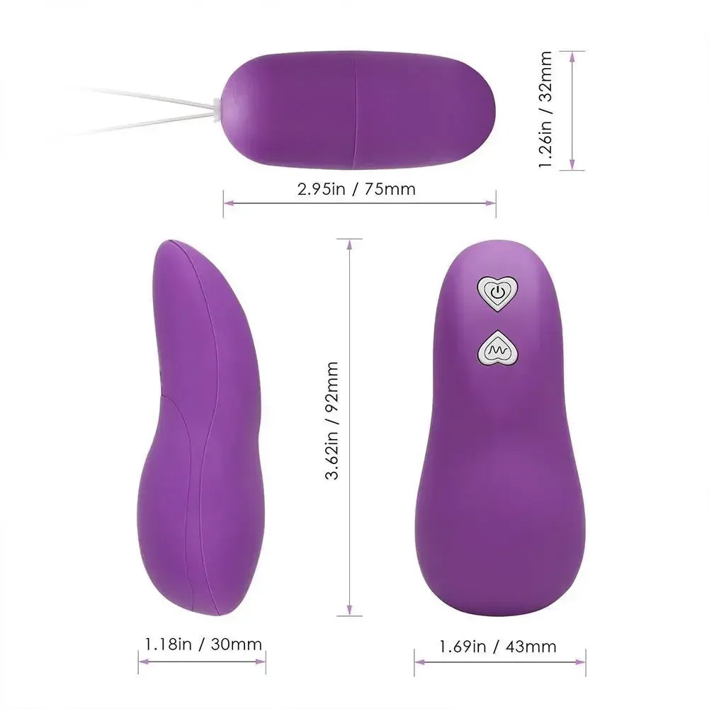 Wireless Remote Control Vibrator Jumping Egg Bullet Multi-Speed Clitoral Massager Juguetes Para Sex Toys for Woman sex machine