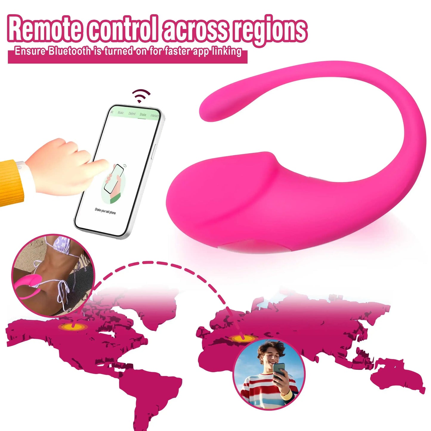 Wireless Remote Control Vibrator Two Styles APP Vibrator Sex Toys for Women Masturbation Anal Plug Vagina G Spot Massager Female