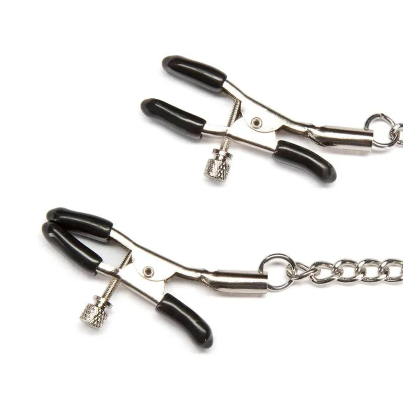 Women Metal Nipple Clamps Fetish Erect Boob Clit Enlarged Clitoris Pincher Bondage Breast Clit Clamps Bdsm Restraint Adult Games