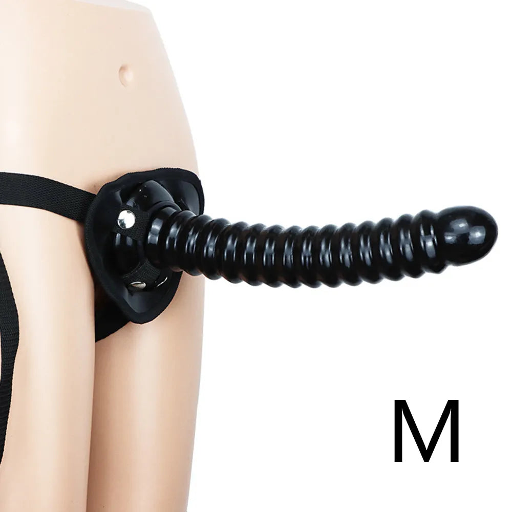 Women's Strap on Huge Realistic Dildo Strap-on Dildos for Women Lesbian Strapon Harness Belt Sex Toys Big Long Dildo Adult Toys