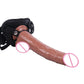 Women's Strap-on Huge Realistic Dildo for Women Strapon Dildos with Rings Women Strapon Harness Belt Sex Toys Big Long Dildo