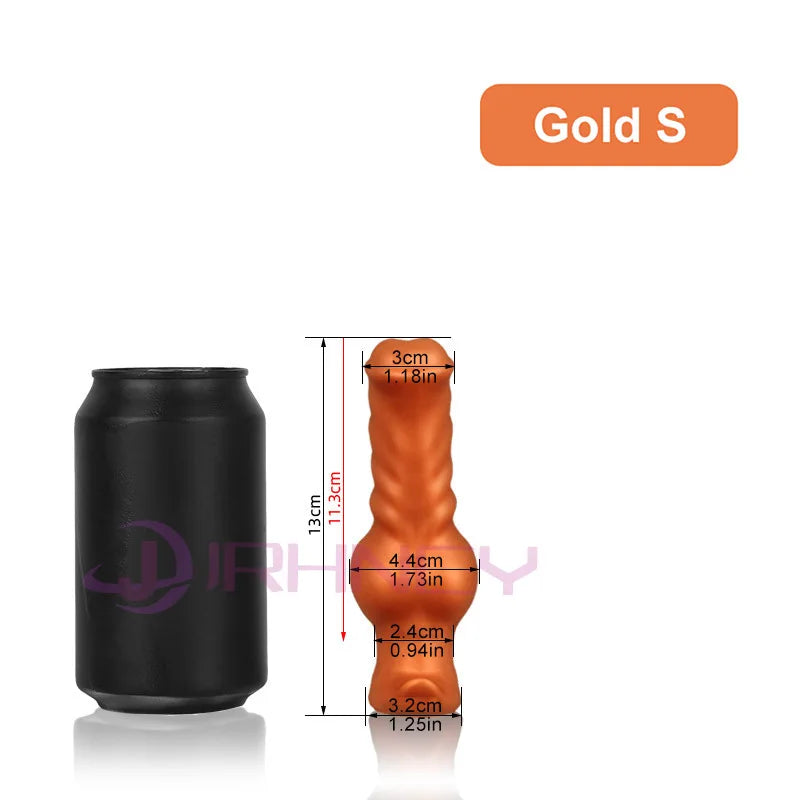 XS-XXL Dog Dildo Silicone Big Butt Plug Animal Anal Dildo Fisting Large Anal Toys Sex Toy For Women Men Anal Dilator Buttplug